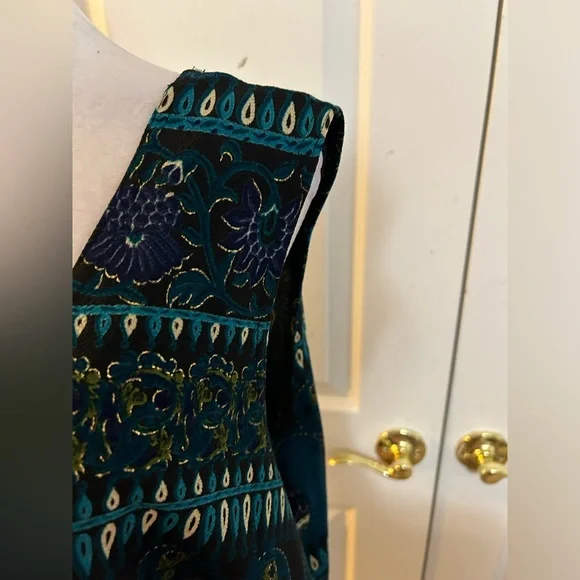 KSL multicolor Asian-inspired tank, size 20W - Picture 4 of 6